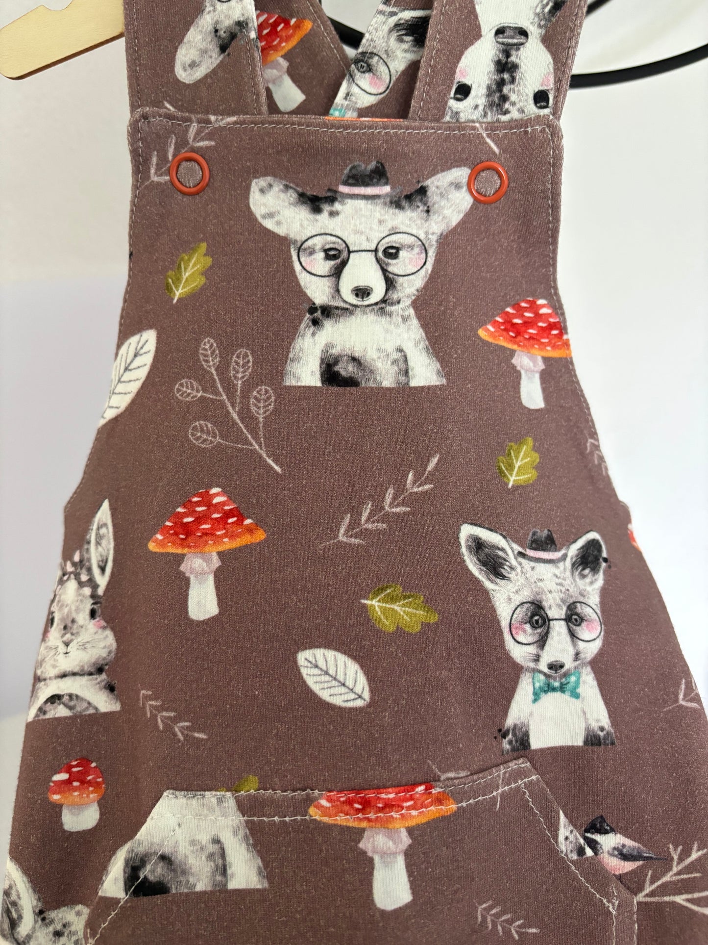 Enchanted Forest Dungarees (0-3 Months)