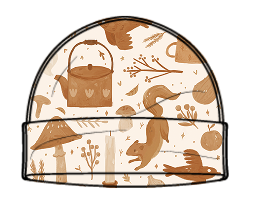 Autumn Forage beanie hat