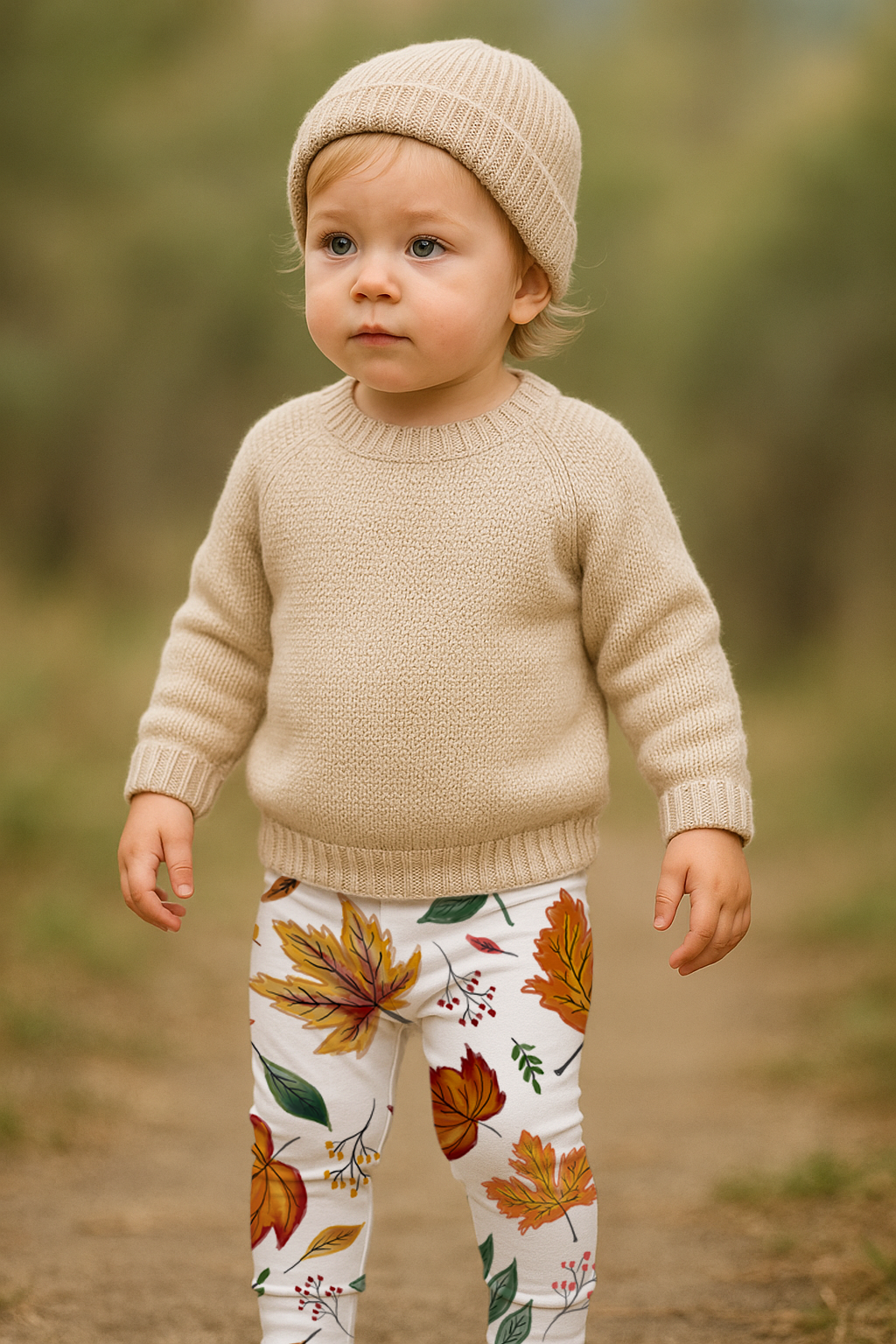 Autumn Leaves leggings