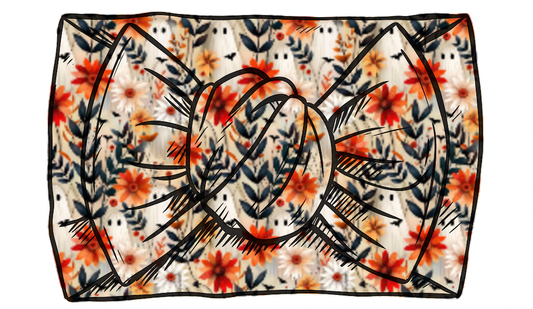 Bootanical hand-tied headband