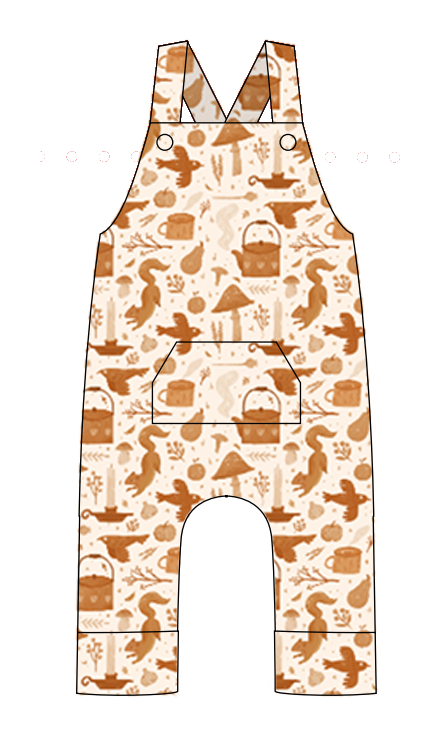 Autumn Forage dungarees