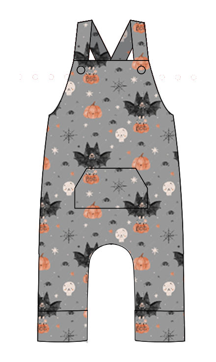 Batty Bunch dungarees