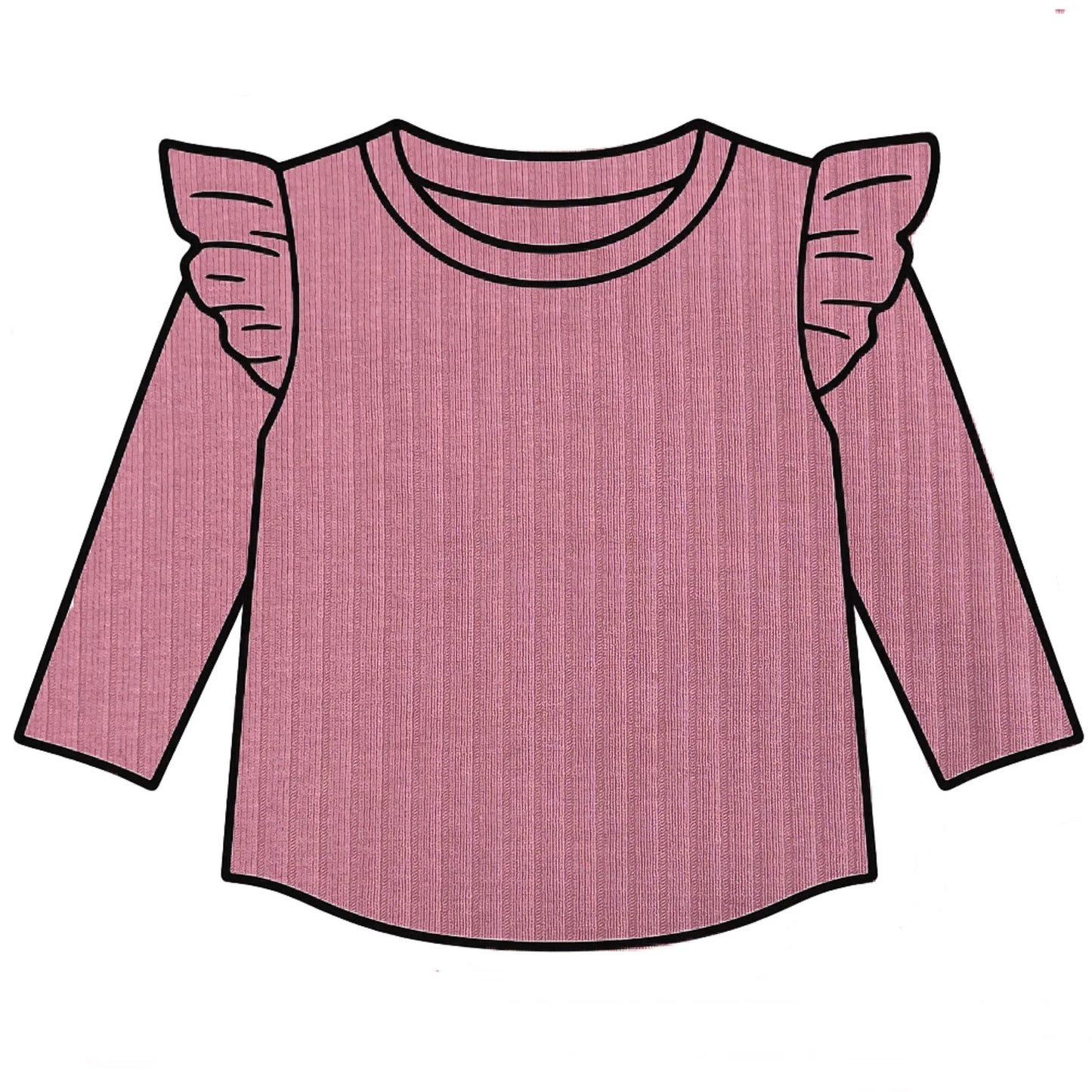 Raspberry frill top