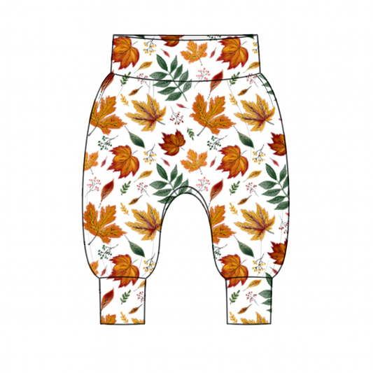 Autumn Leaves harem pants