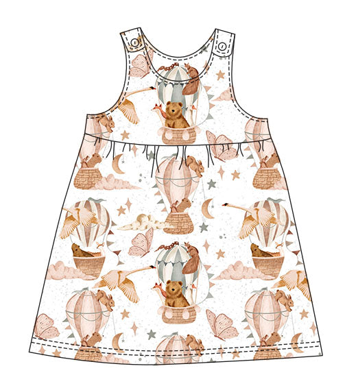 The Welcome Party pinafore dress