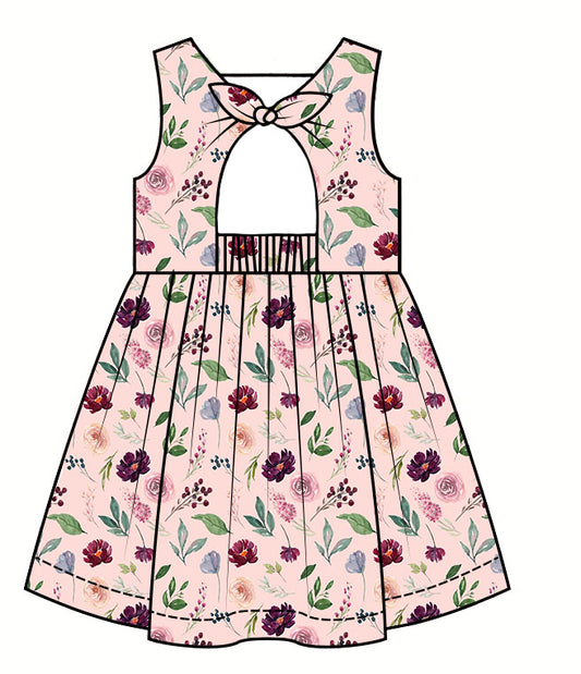 Berry Bloom daisy dress