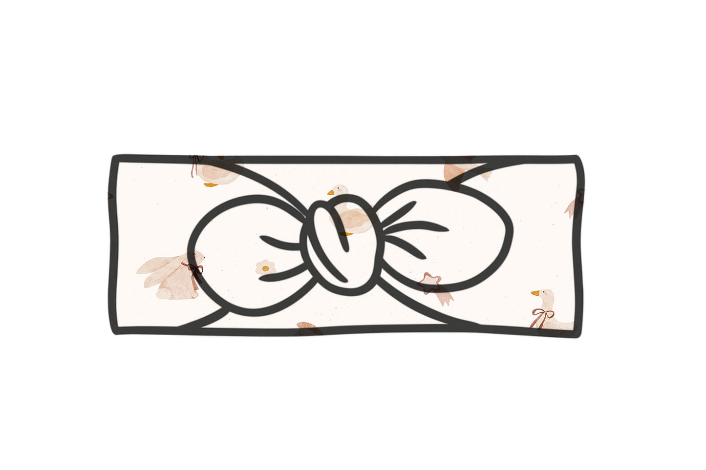 Tiny Treasures hand-tied headband