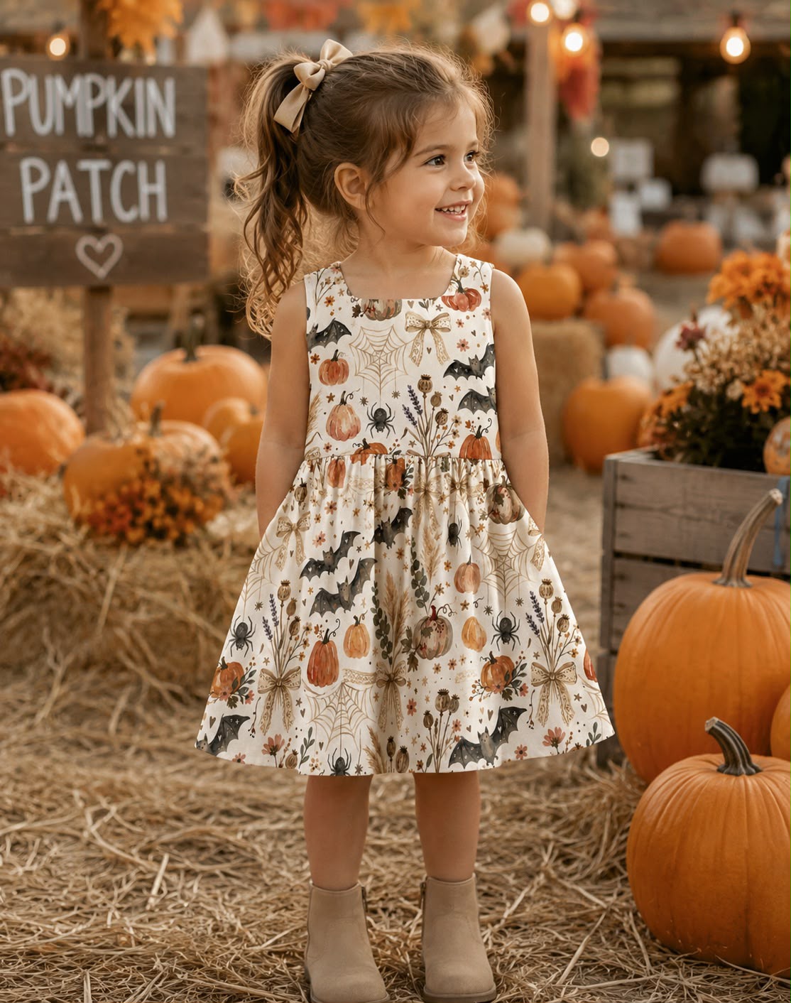 Pretty Spooky - Organic Jersey Cotton
