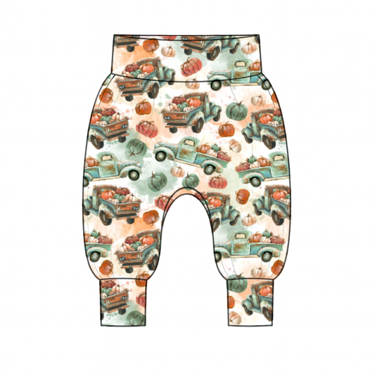 Patch Pickup harem pants