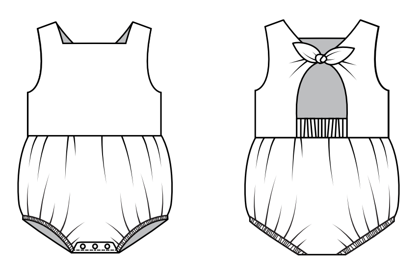 Berry Bloom Dandelion Romper, 12-18 Months