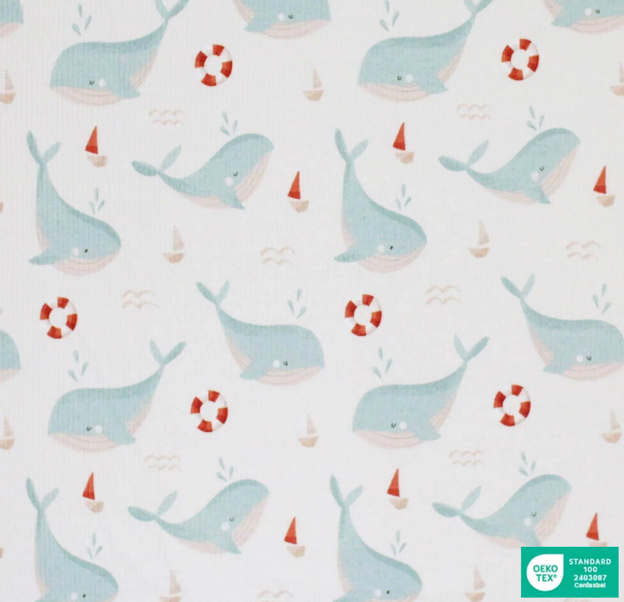 Whale Short Dungarees (ribbed)