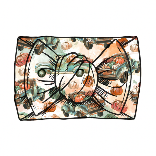 Patch Pickup hand-tied headband