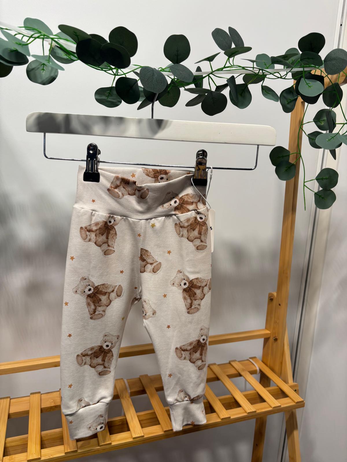 Teddy Leggings, 3-6, 6-9 & 18-24 Months