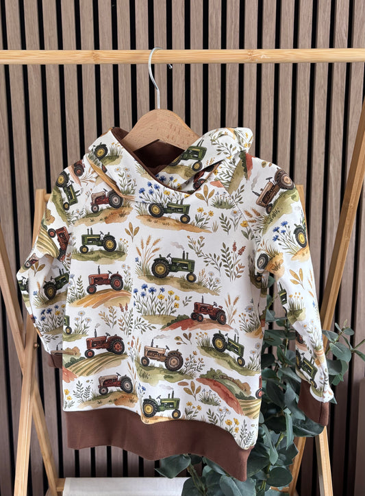 Tractor Trails Hoodie