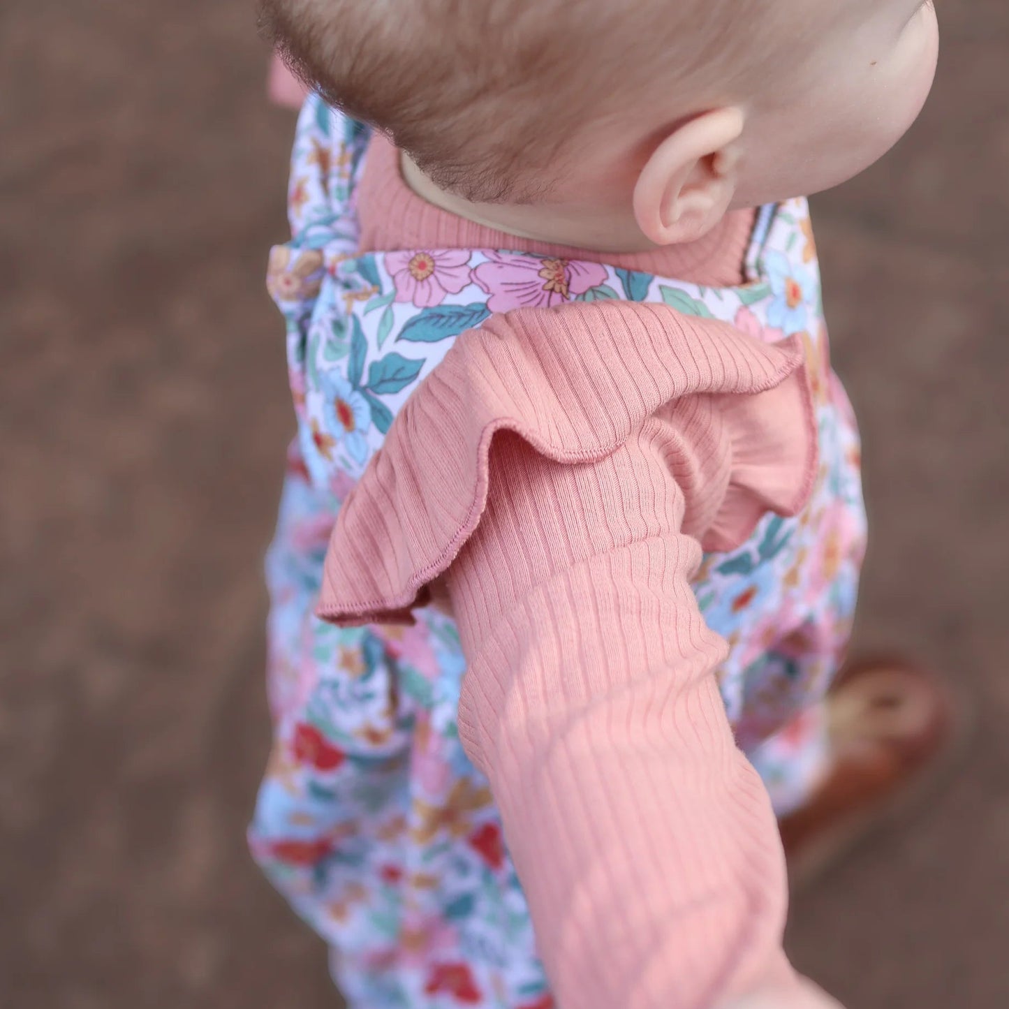 Sorbet frill bodysuit