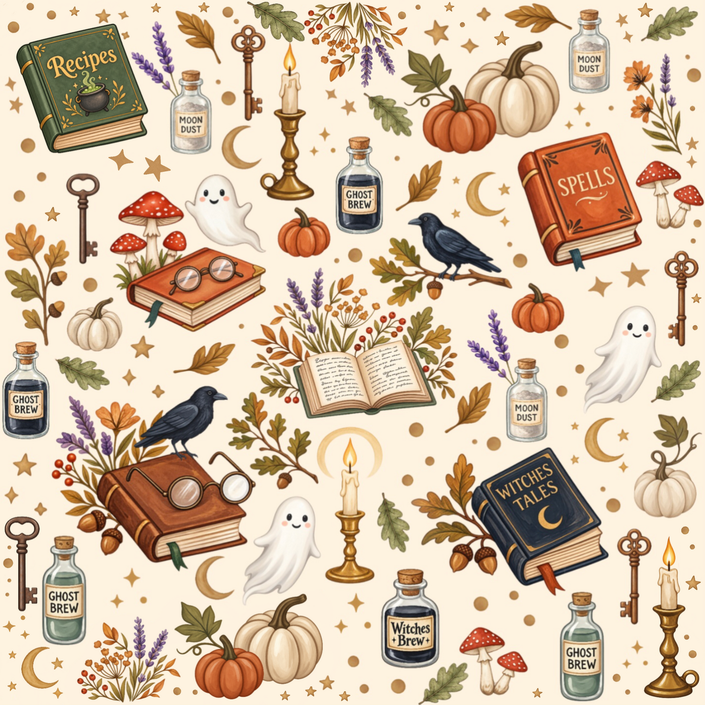 Witches' Tales - Brushed Cotton