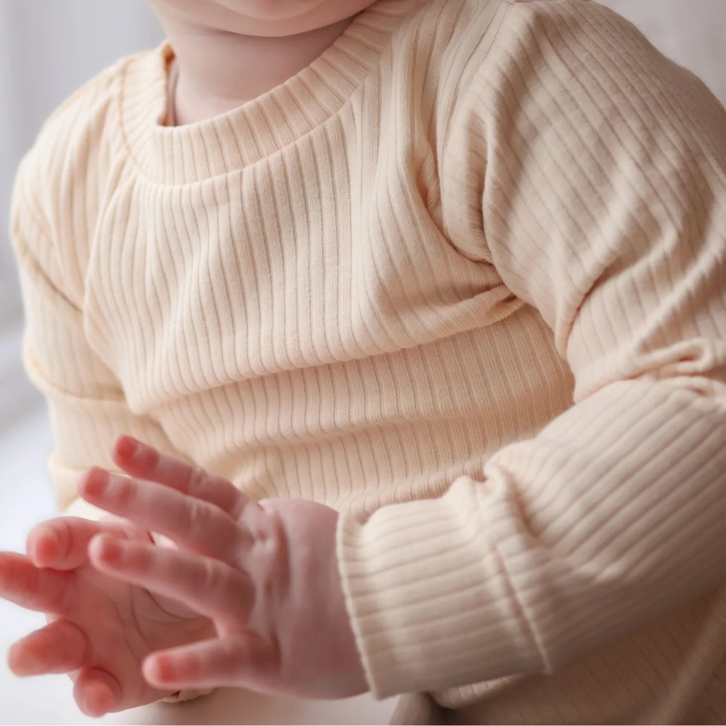 Buttercream ribbed top