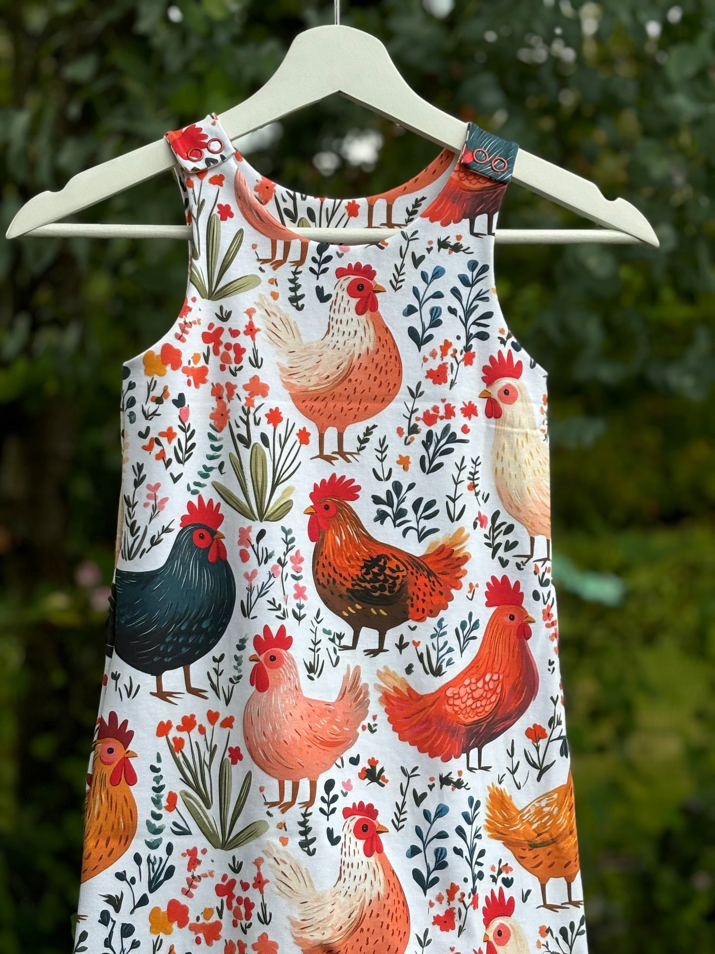 Cluck & Bloom relaxed romper (18-24 M)