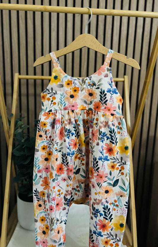 Wildflower Confetti Napa Romper