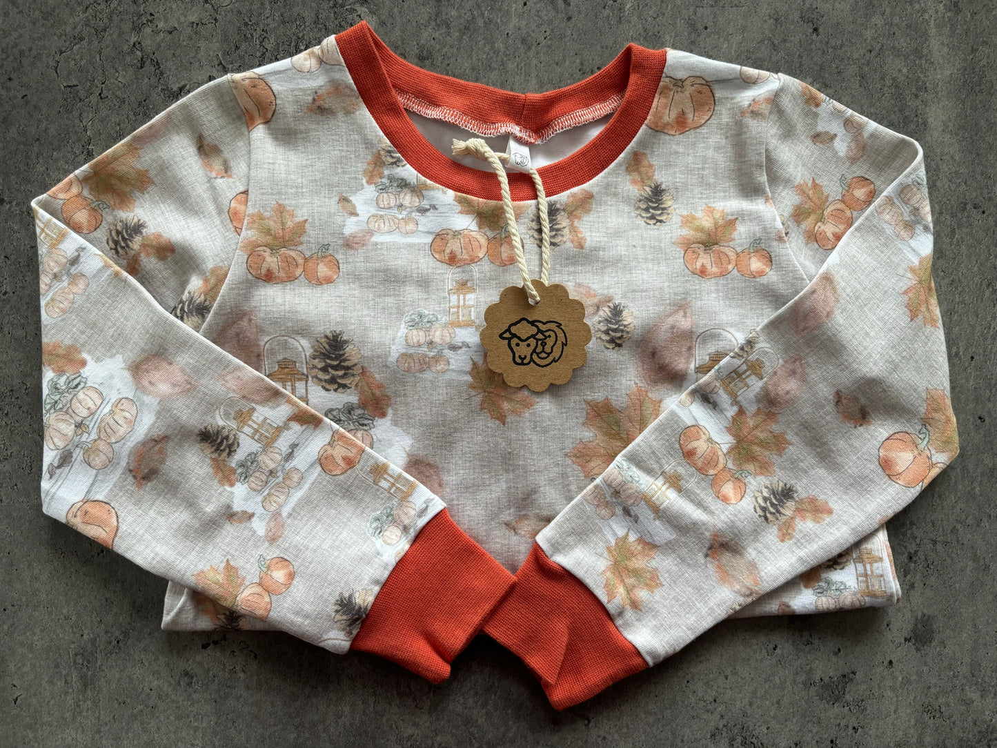 Autumn Glow long sleeve top (3-4 Years)
