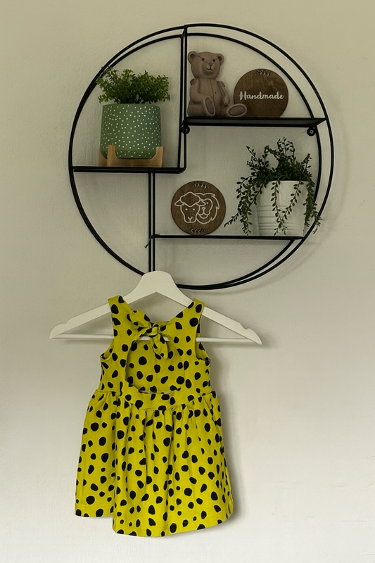 Polka Dot Daisy Dress (6-9 Months)