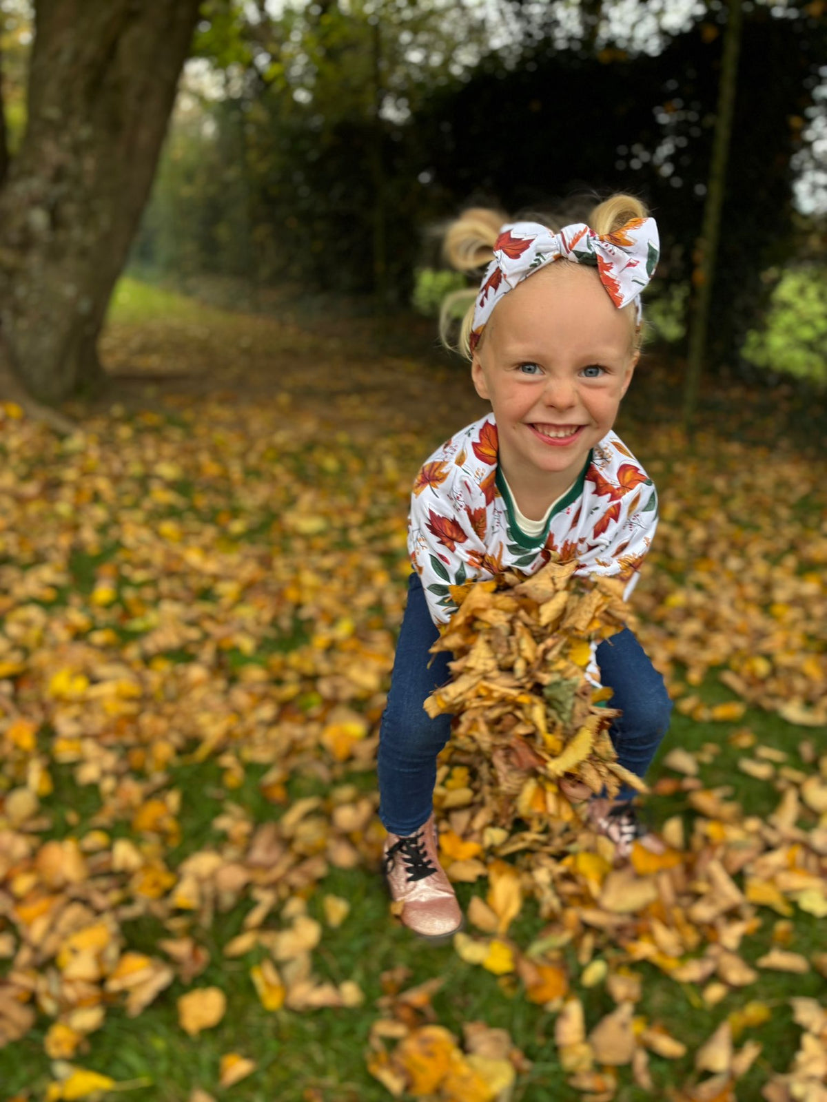 Autumn Leaves - Brushed Cotton