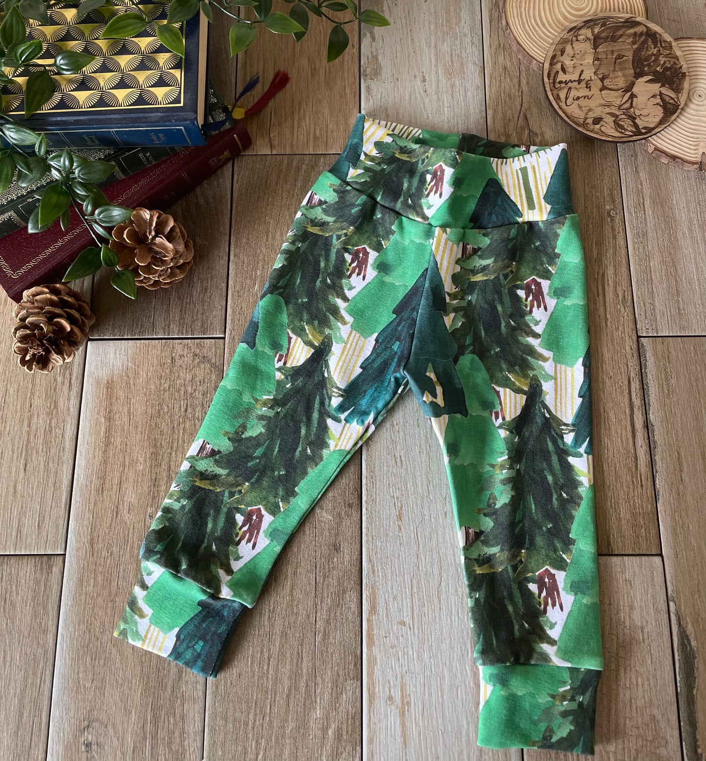 Evergreen leggings (3-6 Months)
