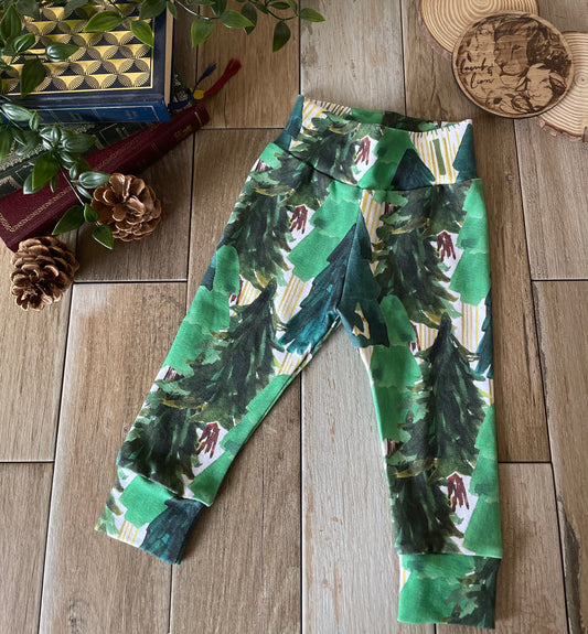 Evergreen leggings (3-6 Months)