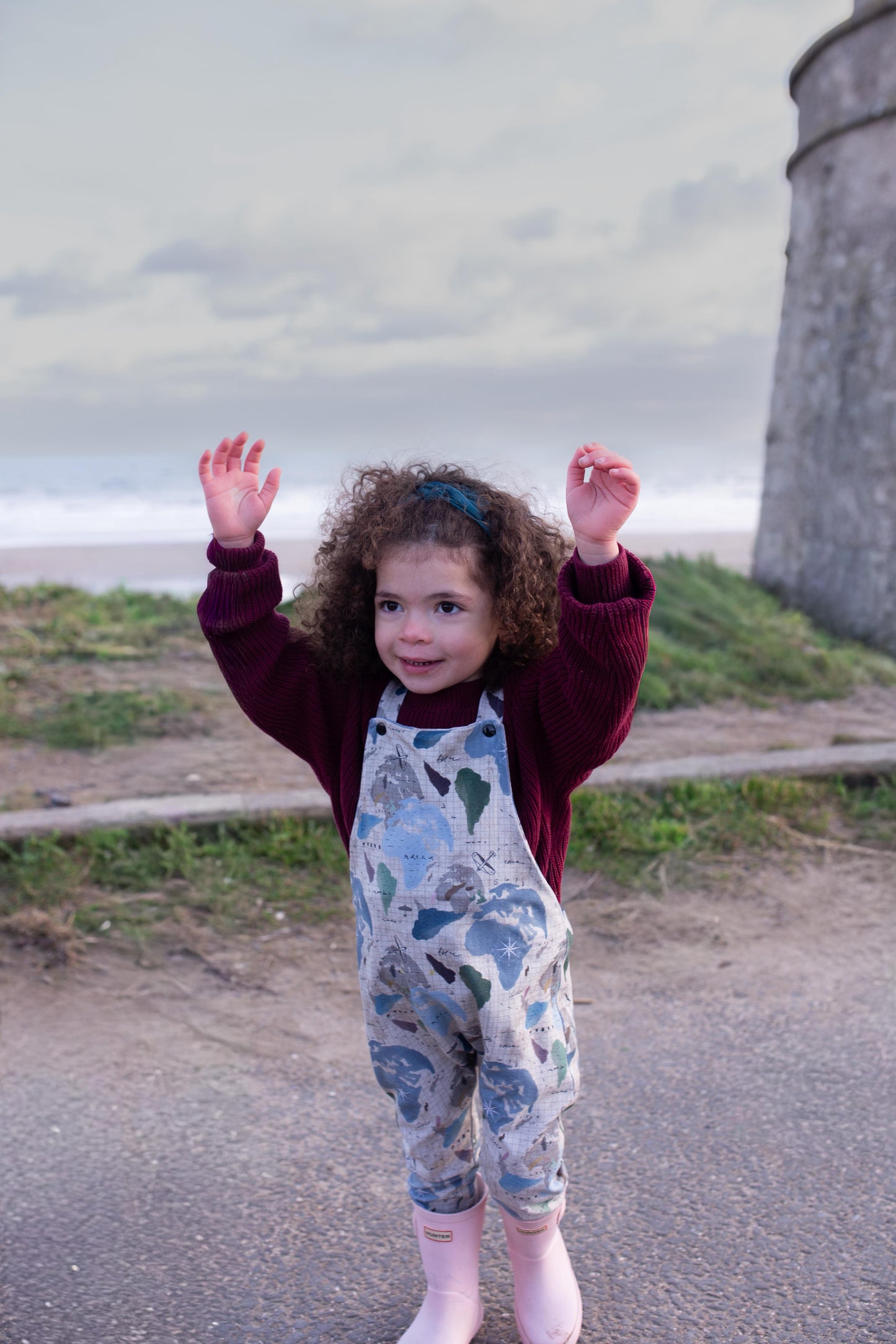 Plum Heirloom Knit Jumper