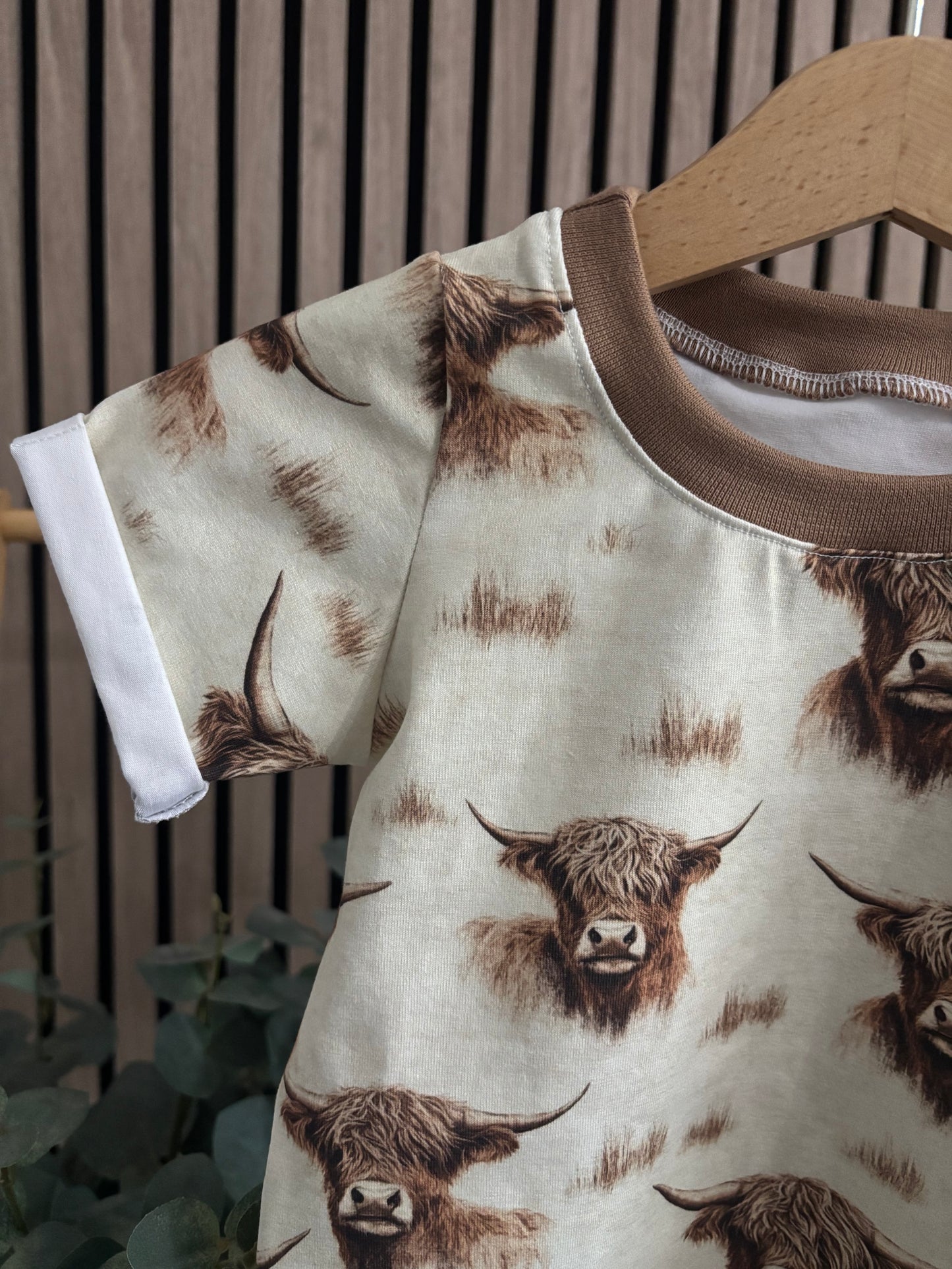 Highland Herd T-Shirt (rolled hem)