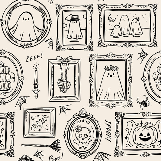 Frightening Frames - Organic Jersey Cotton