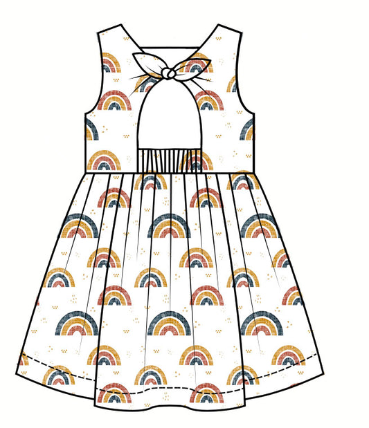 Over the Rainbow daisy dress