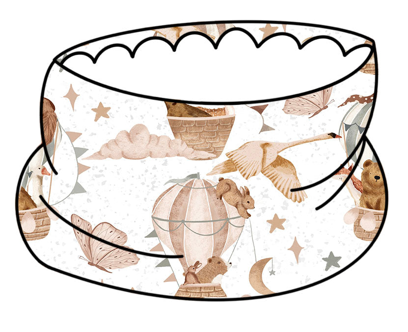 The Welcome Party teddy fleece snood