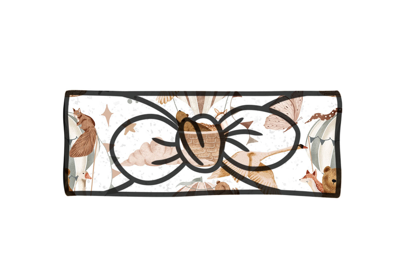 The Welcome Party hand-tied headband