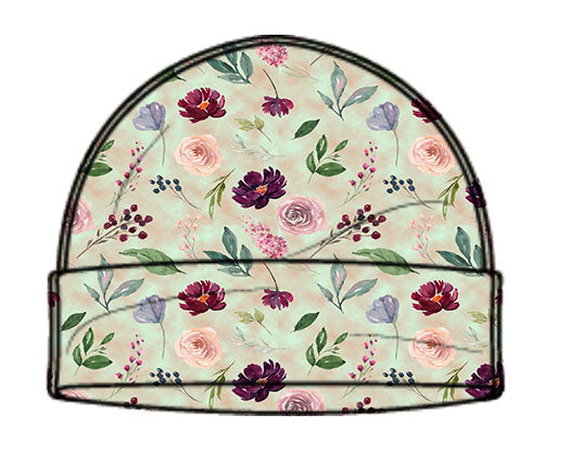 From the Garden beanie hat