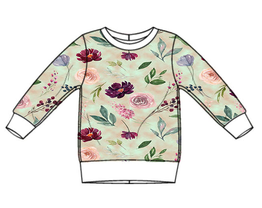 From the Garden brushed cotton sweatshirt