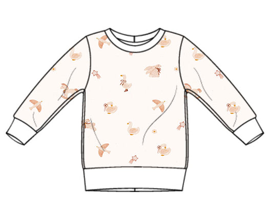 Tiny Treasures brushed cotton sweatshirt