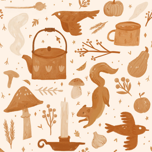 Late Autumn - Organic Jersey Cotton
