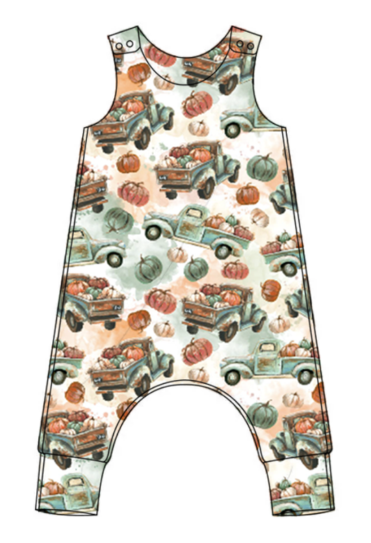 Patch Pickup relaxed romper