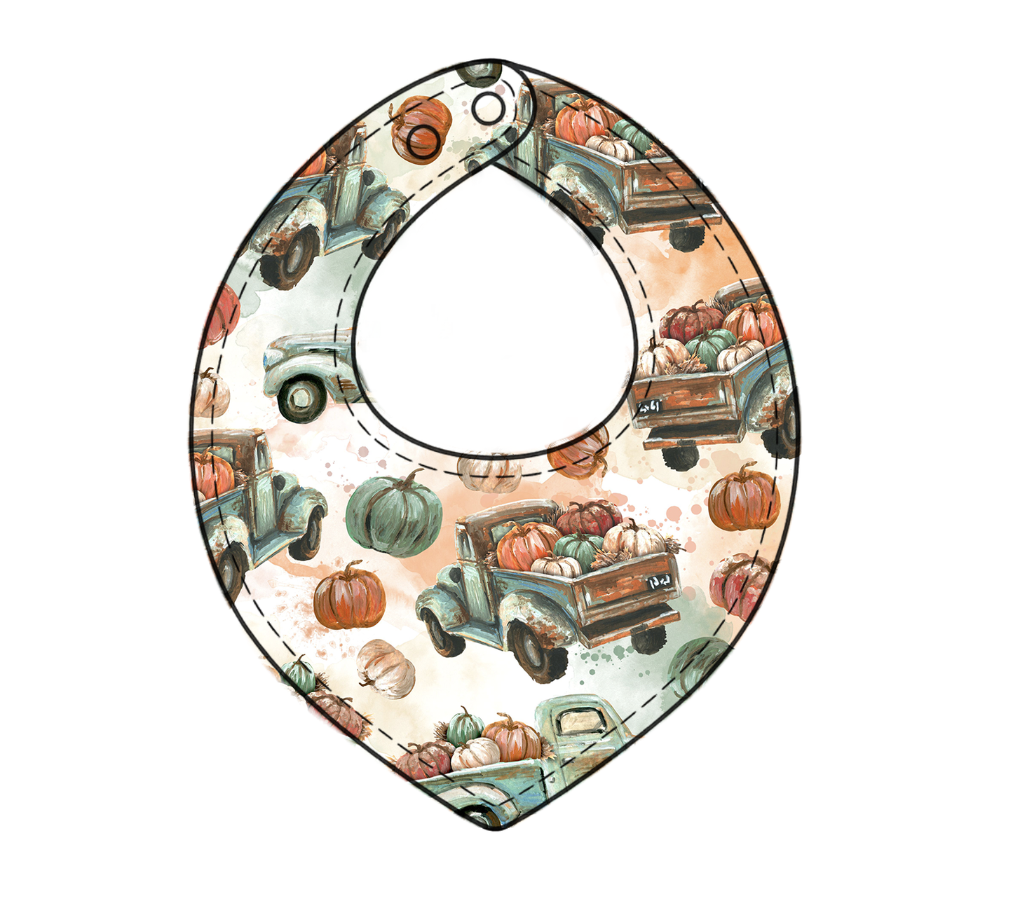 Patch Pickup Towelling Bib