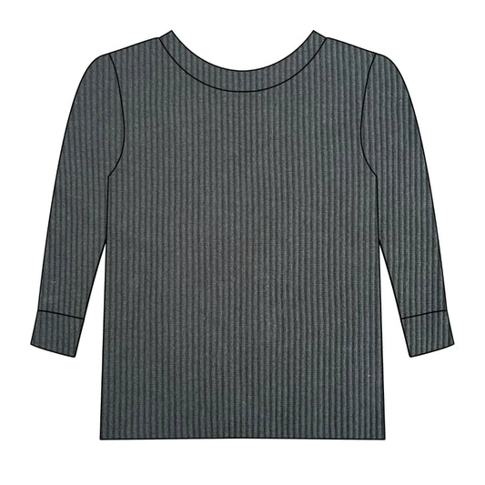 Pine ribbed top