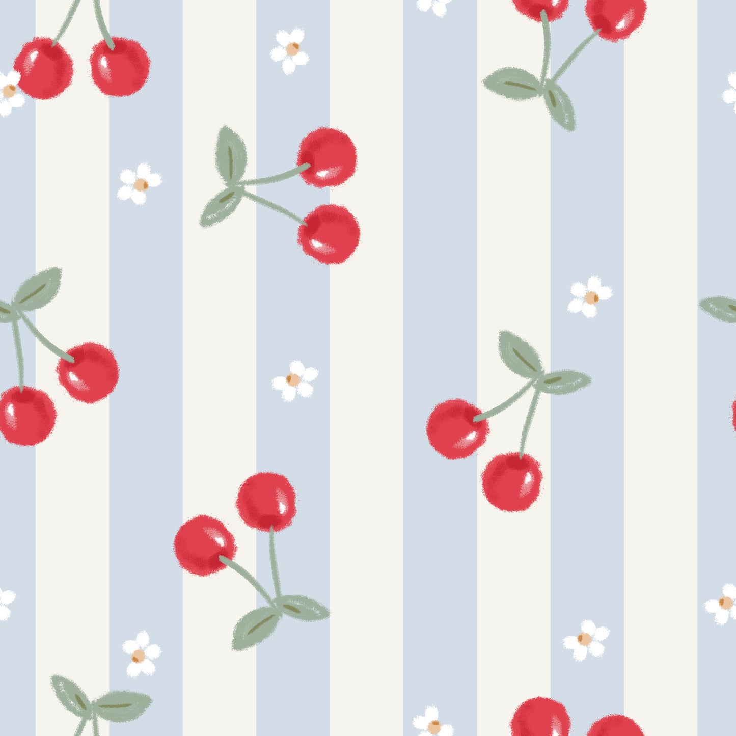 Cherry picnic hand-tied headband