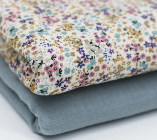 Floral Paperbag or Bloomer Shorts (muslin)