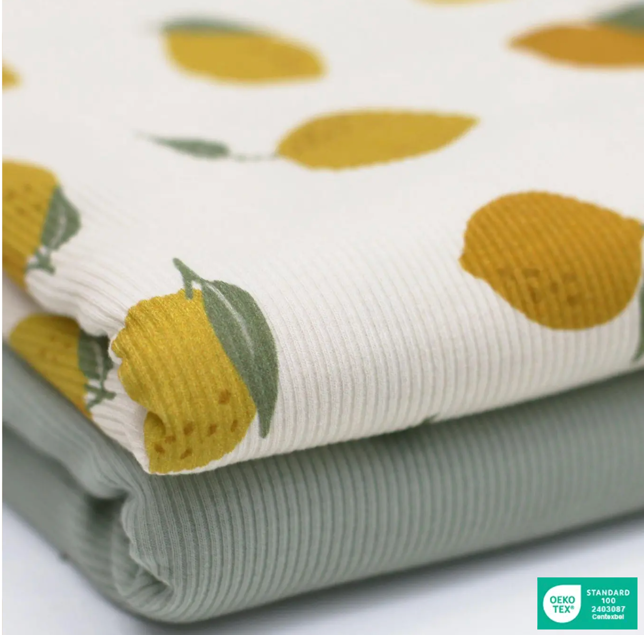 Lemon Tree Napa Romper (ribbed)
