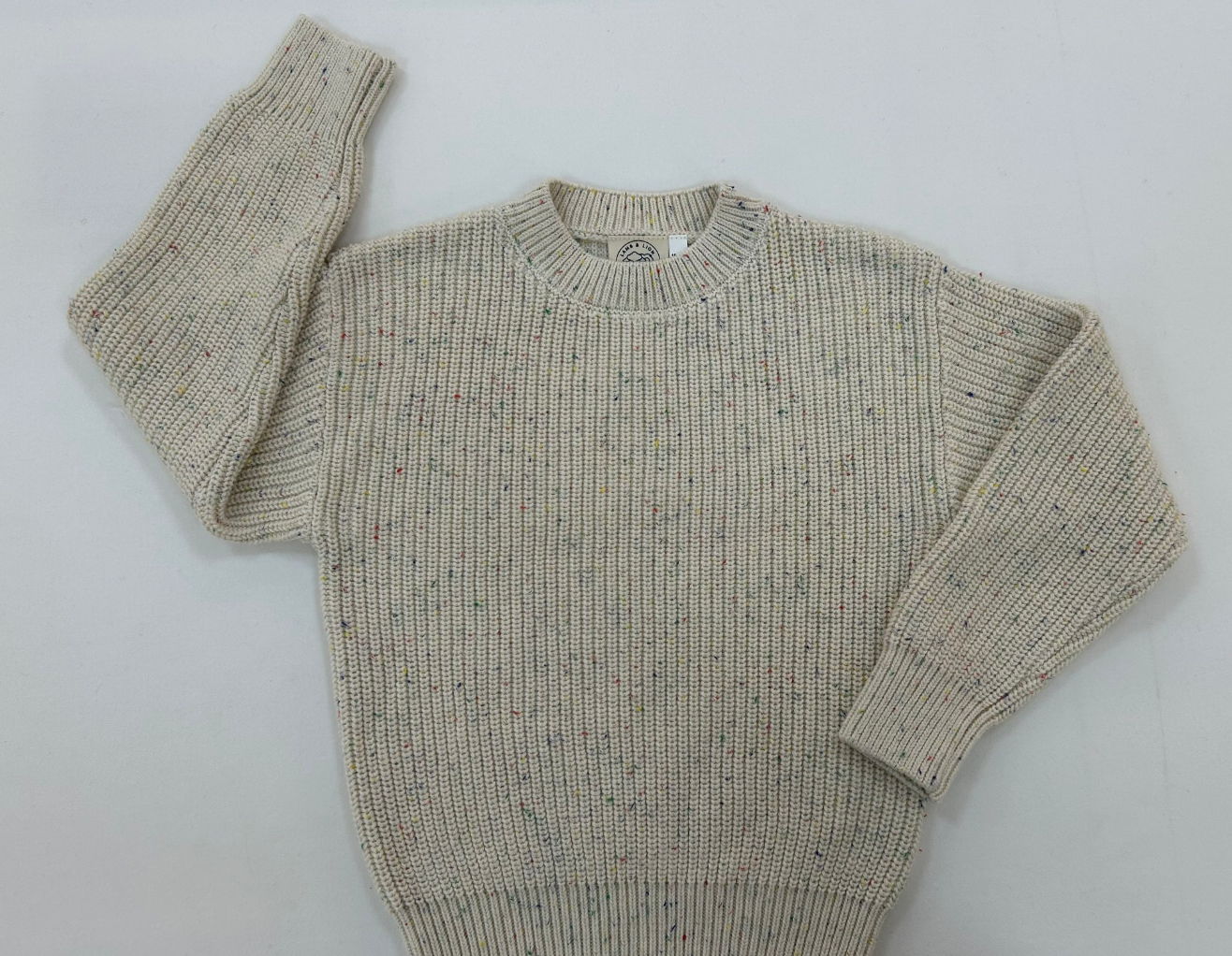 Cream Sprinkles Heirloom Knit Jumper