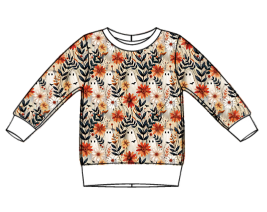 Bootanical brushed cotton sweatshirt