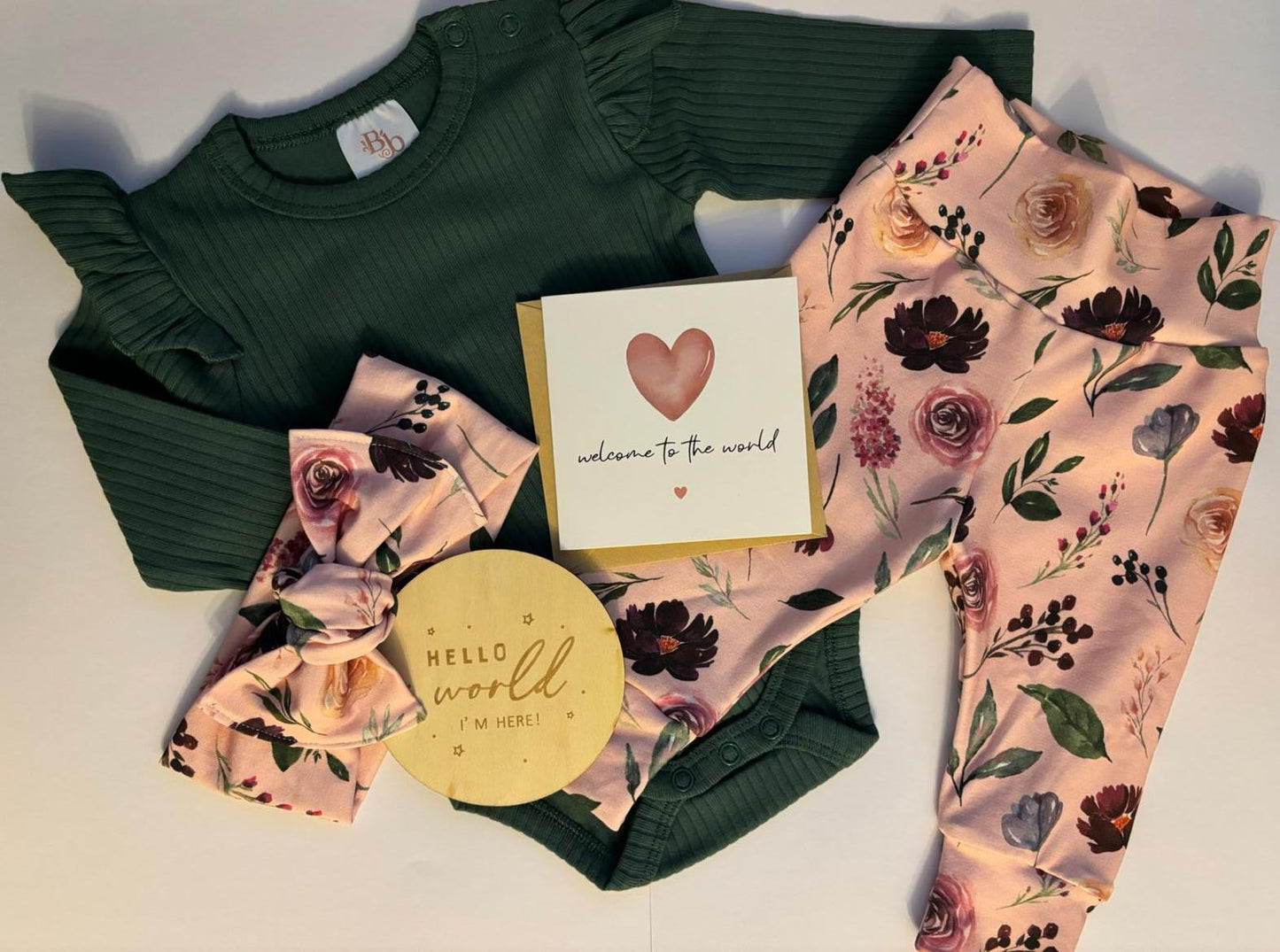 Berry Bloom Gift Box (0-3 Months - Girl)