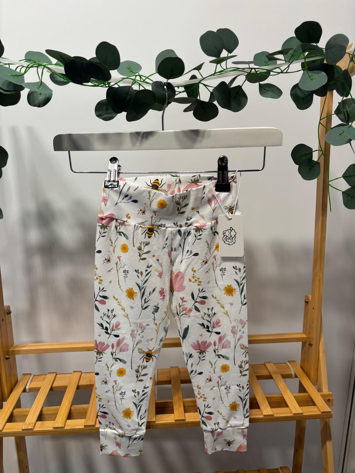 Bumble Bloom Leggings, 12-18 Months