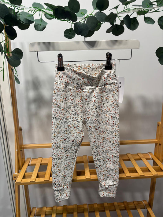 Dainty Floral Leggings, 12-18 Months