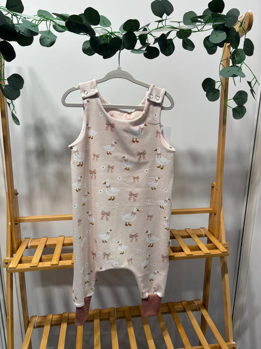 Girlie Goose relaxed romper (6-9 Months)
